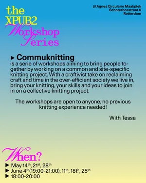 Commuknitting