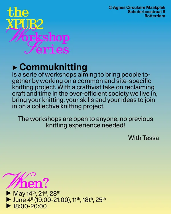 Commuknitting