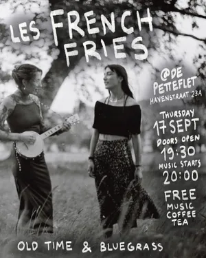 Live music: Les French Fries (old time & bluegrass from France)
