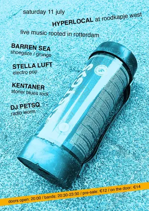 HYPERLOCAL: BARREN SEA + STELLA LUFT + KENTANER