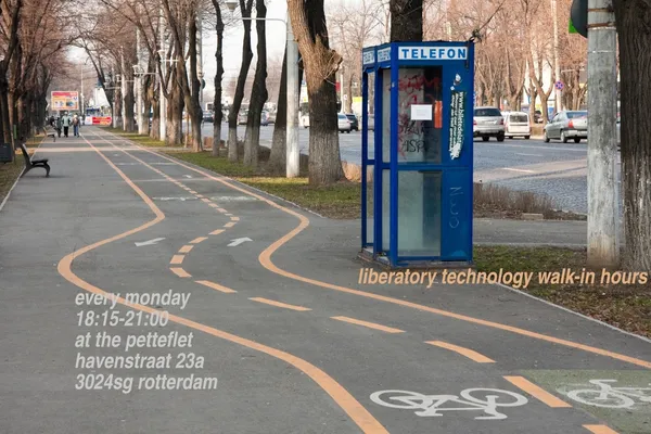 liberatory technology walk-in hours NEW SEASON