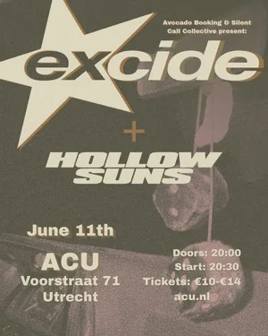 Excide + Hollow Suns @ ACU