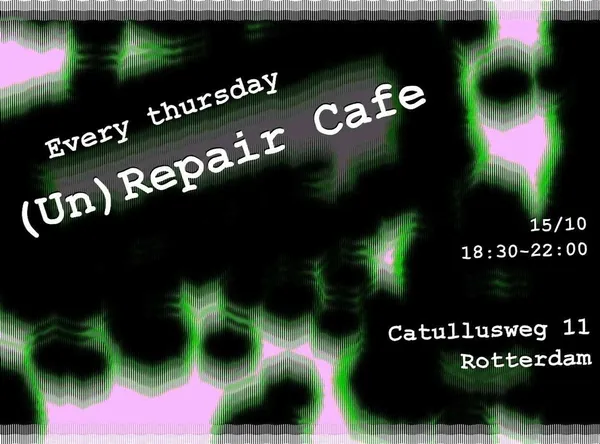 (un)repair cafe opening hours