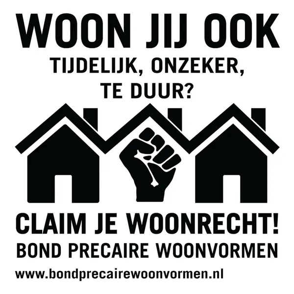 Bond Precaire Woonvormen Spreekuur