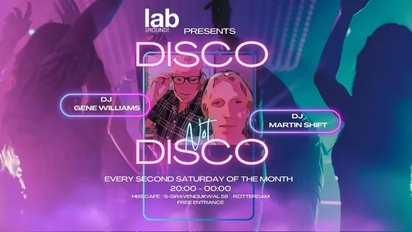 Disco not Disco – Kom dansen op 10 oktober!