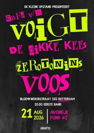 De Dikke Kees, Zerotonins, VOOS