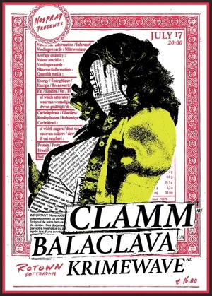 CLAMM + Balaclava + Krimewave ROTOWN X NOSPRAY PRESENT