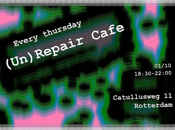 (un)repair cafe opening hours
