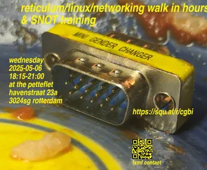 Reticulum/Networking/Linux walk-in hours