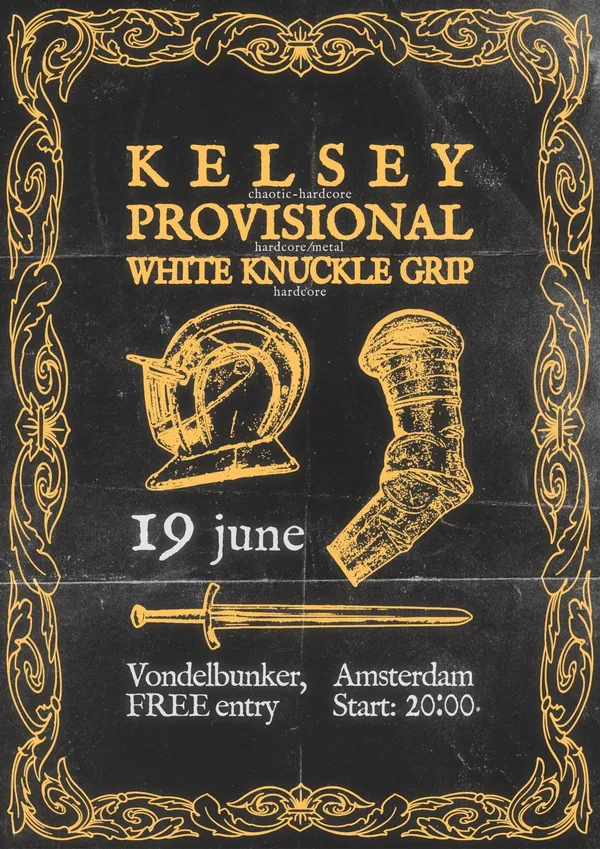 Kelsey + Provisional + White Kuckle Grip